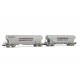 JOUEF HJ 6091 - SET 2 grain wagons TRANSCEREALES CIE DU MIDI - HO