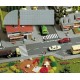 Busch 6029 - Conjunto de placas en las aceras - HO 1/87