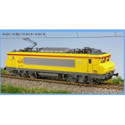 LSM 10431 - Loco SNCF BB 22378 jaune INFRA grde cabine - ep VI - HO