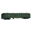 JOUEF HJ4066 - Voiture OCEM a rivets apparents 2eme classe et FOURGON SNCF - HO