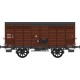 REE WB260 - set de 2 Wagons couverts PRIMEURS SNCF ep 3- HO