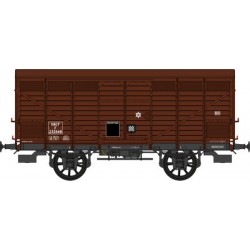 REE WB261 - set de 2 Wagons couverts PRIMEURS PLM - SNCF ep 3B - HO