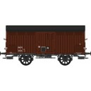 REE WB259 - set de 2 Wagons couverts PRIMEURS PLM frises verticales ep 3A - HO