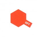 TAMYA 81707 - Pot de 10ml de peinture acrylique XF7 ROUGE MAT