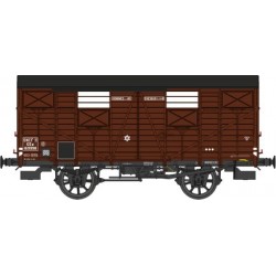 REE WB251 - set of 2 Boxcars OCEM ep 3A SNCF - HO