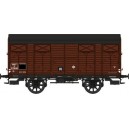 REE WB265 - set de 2 Wagons couverts PLM/SNCF ep 3A - HO