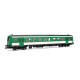 Hj2205 JOUEF - Railcar diesel X2200 green and white livery - HO