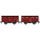 LS-models LSM 30391 Set de 2 wagons OCEM PRIMEUR et couvert PLM - HO