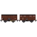 LS-models LSM 30392 Set de 2 wagons OCEM PRIMEUR et couvert SNCF - HO