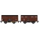 LS-models LSM-30392 Set de 2 vagones cubiertos OCEM Primeur y SNCF - HO