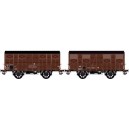 LS-models LSM 30393 Set de 2 wagons OCEM PRIMEUR et couvert SNCF - HO