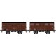 LS-models LSM 30393 Set de 2 wagons OCEM PRIMEUR et couvert SNCF - HO