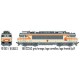 LSM 10053 - Loco SNCF BB 22200 gris orange gde cabine, Logo casquette, Camoules - ep V - HO