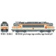 LSM 10053 - Loco SNCF BB 22200 gris orange gde cabine, Logo casquette, Camoules - ep V - HO