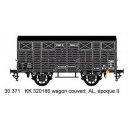 LS models LSM-30371 - Covered Wagon OCEM 19KK, gray, AL SNCF Epoch II - HO