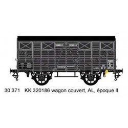 LS-models LSM 30371 - Wagon OCEM 19KK couvert,gris,AL SNCF Epoque II - HO