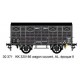 LSmodels LSM-30371 - Covered Wagon OCEM 19KK, gris, AL SNCF Época II - HO