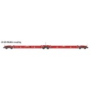 LSmodels - LSM 30403 - Wagon Modalohr Sdmrss lorry rail rouge - sncf HO