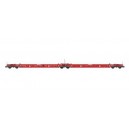 LSModels - LSM 30401 - Vagoneta Modalohr Sdmrss rojo - SNCF HO