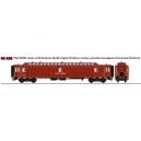 LS models - LSM 40409 – Voiture POSTALE OCEM BRUN PTT , toit brun, ep 3 "PRESSE PARISIENNE" - HO