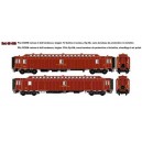 LS models - LSM 40414 – Voiture POSTALE OCEM BRUN PTT , toit brun, ep 3 "PRESSE PARISIENNE" - HO