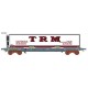 LS models - LSM 30302 - Grey-blue Wagon KM with TRM container - sncf HO