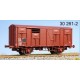LS-models LSM 30261 - Set de 3 wagons couverts rouge UIC ep IV - HO