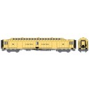 LS Models 40412 Voiture type Ocem PTT PEz Y 24, livrée jaune proto, toit jaune, logo Postes - HO