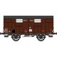 REE WB-288 - set de 2 Wagons COUVERT OCEM 19 Ep.IIIA SNCF- HO