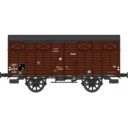 REE WB290 - set 2 X furgones OCEM 19 ep 3B SNCF - HO