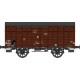 REE WB-290 - set de 2 Wagons COUVERT OCEM 19 Ep.IIIB SNCF- HO