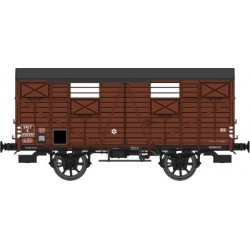 REE WB291 - set 2 X furgones OCEM 19 ep 3B SNCF - HO