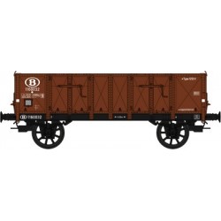 REE modeles WB-280 - Wagon Ludwigshafen Ep.III SNCB Brown - HO