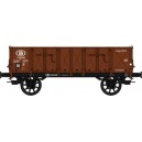 REE modeles WB-281 - Wagon TOMBEREAU Ludwigshafen Ep.III SNCB BRUN - HO