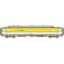 REE modeles - VB-032 - Voiture POSTALE OCEM 21,6 m PAZ jaune bandes blanches Ep.IV V- HO