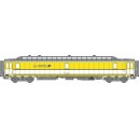 REE modeles - VB-032 - Voiture POSTALE OCEM 21,6 m PAZ jaune bandes blanches Ep.IV V- HO