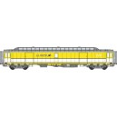 REE modeles - VB-035 - POSTAL car OCEM 21,6 m Yellow Ep V - HO