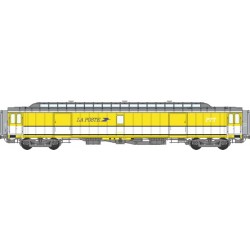 REE modeles - VB-035 - POSTAL car OCEM 21,6 m Yellow Ep V - HO
