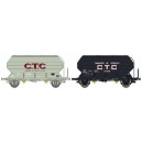 REE-WB086 - 2 hopper wagons CEREAL FRANGECO CTC EP III - HO