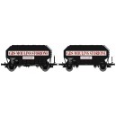 REE-WB091 - 2 hopper wagons CEREAL FRANGECO SORIONE ep V - HO