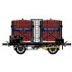 LS MODELS 30561 - double barrel car OCEM - CIWL - ep 3A - HO