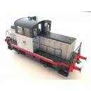 EPM 125510 locotracteur Y6400 LOCMA gris bandes rouges - Euro passion models - HO