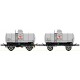 LS MODELS - SET of 2 OCEM CITERNES - MOBILOIL - SNCF Ep III - 30434 - HO