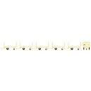 LS models 89600 - Set of 5 Yellow postal trolleys - HO