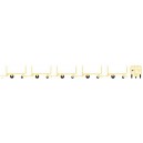 LS models 89600 - Set of 5 Yellow postal trolleys - HO