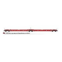 LSModels - LSM 90023 - Vagoneta Modalohr Sdmrss rojo - SNCF HO