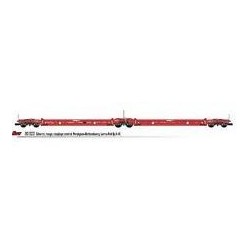 LSmodels - LSM 90023 - Wagon Modalohr Sdmrss lorry rail rouge - sncf HO