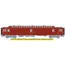 LS models - LSM 40436 - POSTAL car OCEM brown PTT , black roof, "SNCF" - HO