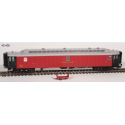 LS models - LSM 40406 - POSTAL car OCEM red PTT "SNCF" - HO