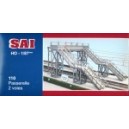 SAI maquette 110 - Passerelle pour pietons - HO